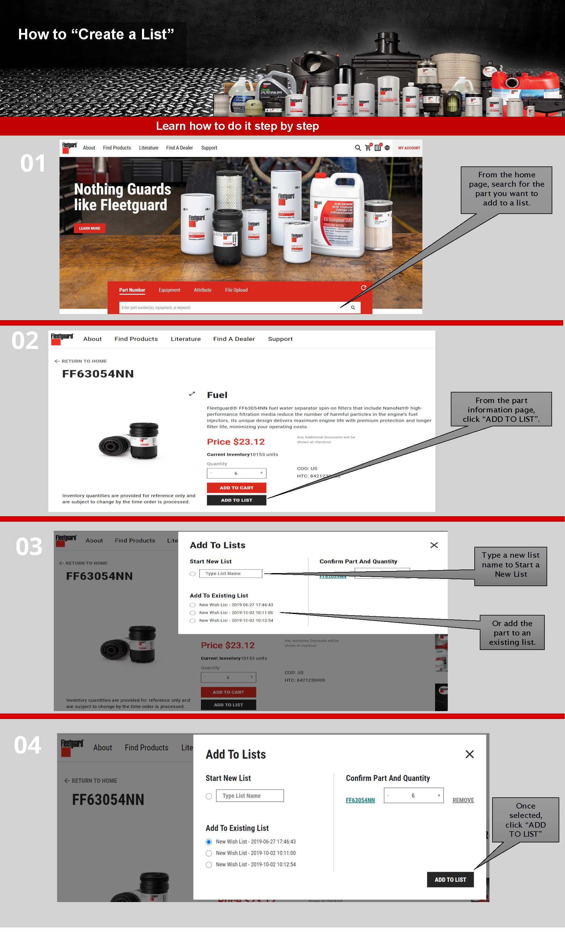 How to create a List_Page